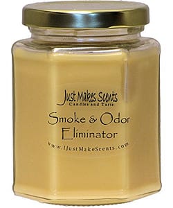 Smoke & Odor Eliminator Blended Soy Candle | Neutralizes Cigarette, Food and Pet Odors | Hand Poured in The USA by Just Makes Scents